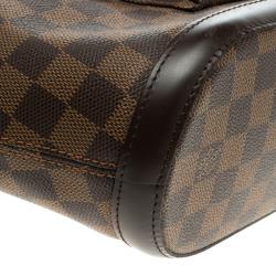 Pre Owned Louis Vuitton Damier Ebene Canvas Manosque PM Bag