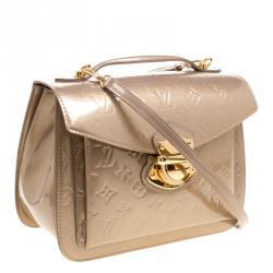 مملوكة مسبقًا Louis Vuitton Beige Poudre Monogram Vernis Romaine Bag