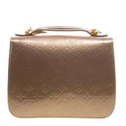 مملوكة مسبقًا Louis Vuitton Beige Poudre Monogram Vernis Romaine Bag