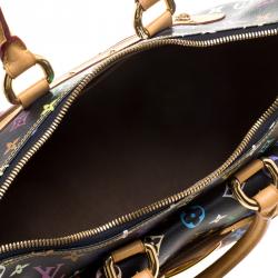 مملوكة مسبقًا حقيبة لوي فيتون ريتا كانفاس مونوغرامي متعددة الألوان سوداء