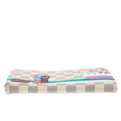 Louis Vuitton Damier Azur Canvas Transatlantic Cruises Zippy Wallet