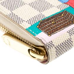 Louis Vuitton Damier Azur Canvas Transatlantic Cruises Zippy Wallet