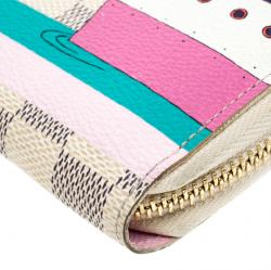 Louis Vuitton Damier Azur Canvas Transatlantic Cruises Zippy Wallet