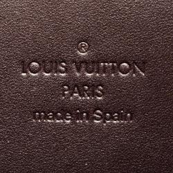 Louis Vuitton Amarante Monogram Vernis Zip Around Wallet