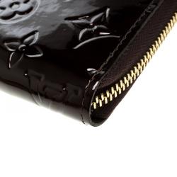 Louis Vuitton Amarante Monogram Vernis Zip Around Wallet