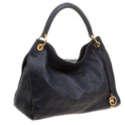 Pre Owned Louis Vuitton Bleu Infini Monogram Empreinte Leather Artsy MM Bag