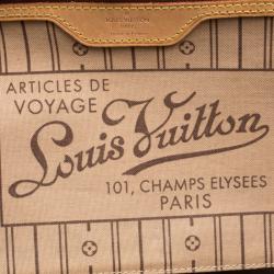 Louis Vuitton Monogram Canvas Neverfull MM Bag