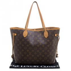 Louis Vuitton Monogram Canvas Neverfull MM Bag