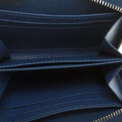 Louis Vuitton Saphir Epi Leather Zippy Coin Wallet