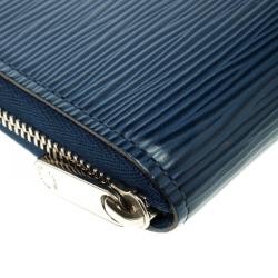 Louis Vuitton Saphir Epi Leather Zippy Coin Wallet