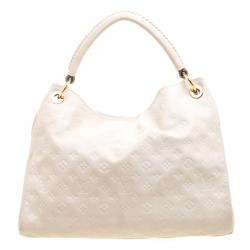 Pre Owned حقيبة لوي فيتون أرتسي جلد امبراينت مونوغرامي ثلجية MM