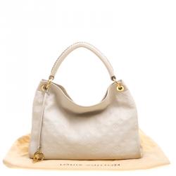 Pre Owned حقيبة لوي فيتون أرتسي جلد امبراينت مونوغرامي ثلجية MM