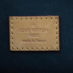 Pre Owned Louis Vuitton Green Monogram Vernis Alma GM