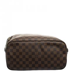 Louis Vuitton Damier Ebene Canvas Neverfull MM Bag