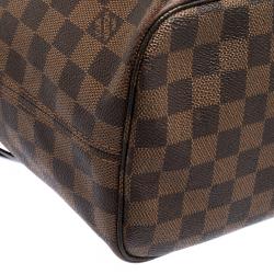 Louis Vuitton Damier Ebene Canvas Neverfull MM Bag