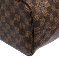 Louis Vuitton Damier Ebene Canvas Neverfull MM Bag