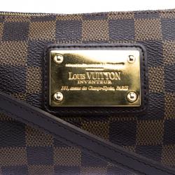 Pre Owned Louis Vuitton Damier Ebene Canvas Eva Pochette