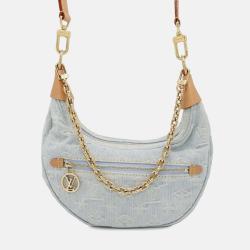 Louis Vuitton Denim Monogram Loop Shoulder Bag 