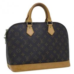 Pre Owned Louis Vuitton Monogram Canvas Alma Tote PM