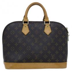 Pre Owned Louis Vuitton Monogram Canvas Alma Tote PM