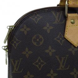 Pre Owned Louis Vuitton Monogram Canvas Alma Tote PM