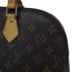 Pre Owned Louis Vuitton Monogram Canvas Alma Tote PM
