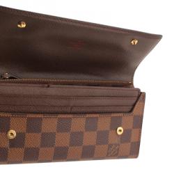 Pre Owned Louis Vuitton Damier Ebene Canvas Modulable Wallet