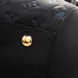 Louis Vuitton Black Monogram Empreinte Montaigne GM Bag Louis Vuitton | TLC