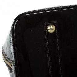 مملوكة مسبقًا Louis Vuitton Amarante Monogram Vernis Alma GM XL