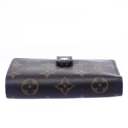 Pre Owned Louis Vuitton Monogram Canvas Port Feuille Vienoise French Purse Wallet