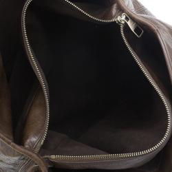 Pre Owned حقيبة لوي فيتون باريس سوبل ويسبر GM جلد بني منقوش