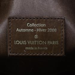 Pre Owned حقيبة لوي فيتون باريس سوبل ويسبر GM جلد بني منقوش