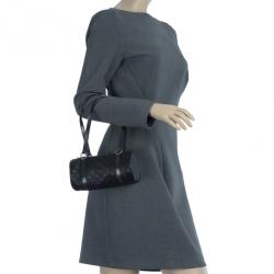 مملوكة مسبقًا Louis Vuitton Black Monogram Satin Mini Papillon