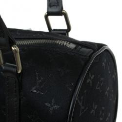 مملوكة مسبقًا Louis Vuitton Black Monogram Satin Mini Papillon