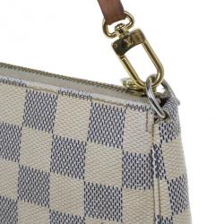 Pre Owned Louis Vuitton Damier Azur Canvas Pochette Accessoires