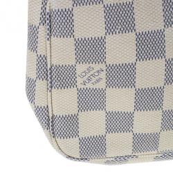 Pre Owned Louis Vuitton Damier Azur Canvas Pochette Accessoires