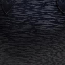 Louis Vuitton Black Epi Leather Neverfull MM Bag