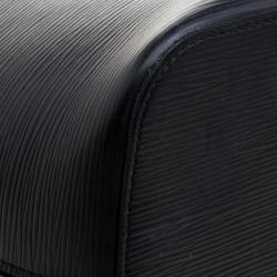 Louis Vuitton Black Epi Leather Neverfull MM Bag