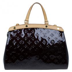 مملوكة مسبقًا Louis Vuitton Amarante Monogram Vernis Brea MM