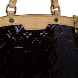 مملوكة مسبقًا Louis Vuitton Amarante Monogram Vernis Brea MM