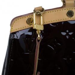 مملوكة مسبقًا Louis Vuitton Amarante Monogram Vernis Brea MM