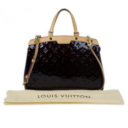 مملوكة مسبقًا Louis Vuitton Amarante Monogram Vernis Brea MM