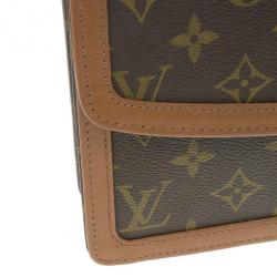 Pre Owned Louis Vuitton Monogram Canvas Pochette Dame GM