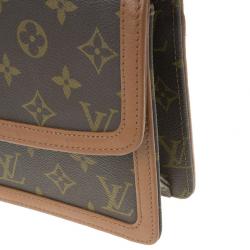 Pre Owned Louis Vuitton Monogram Canvas Pochette Dame GM