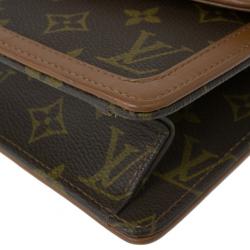 Pre Owned Louis Vuitton Monogram Canvas Pochette Dame GM
