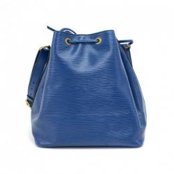 Louis Vuitton Toledo Blue Epi Leather Petit Noe Bag