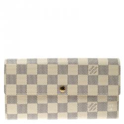 Louis Vuitton Damier Azur Canvas Sarah Wallet