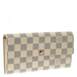 Louis Vuitton Damier Azur Canvas Sarah Wallet