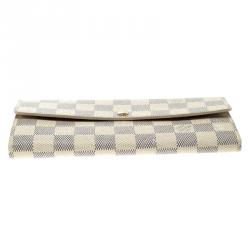 Louis Vuitton Damier Azur Canvas Sarah Wallet
