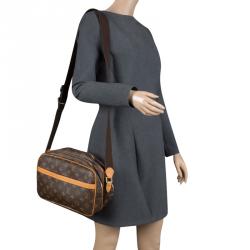 مملوكة مسبقًا حقيبة لوي فيتون ريبورتر كانفاس مونوغرامي PM